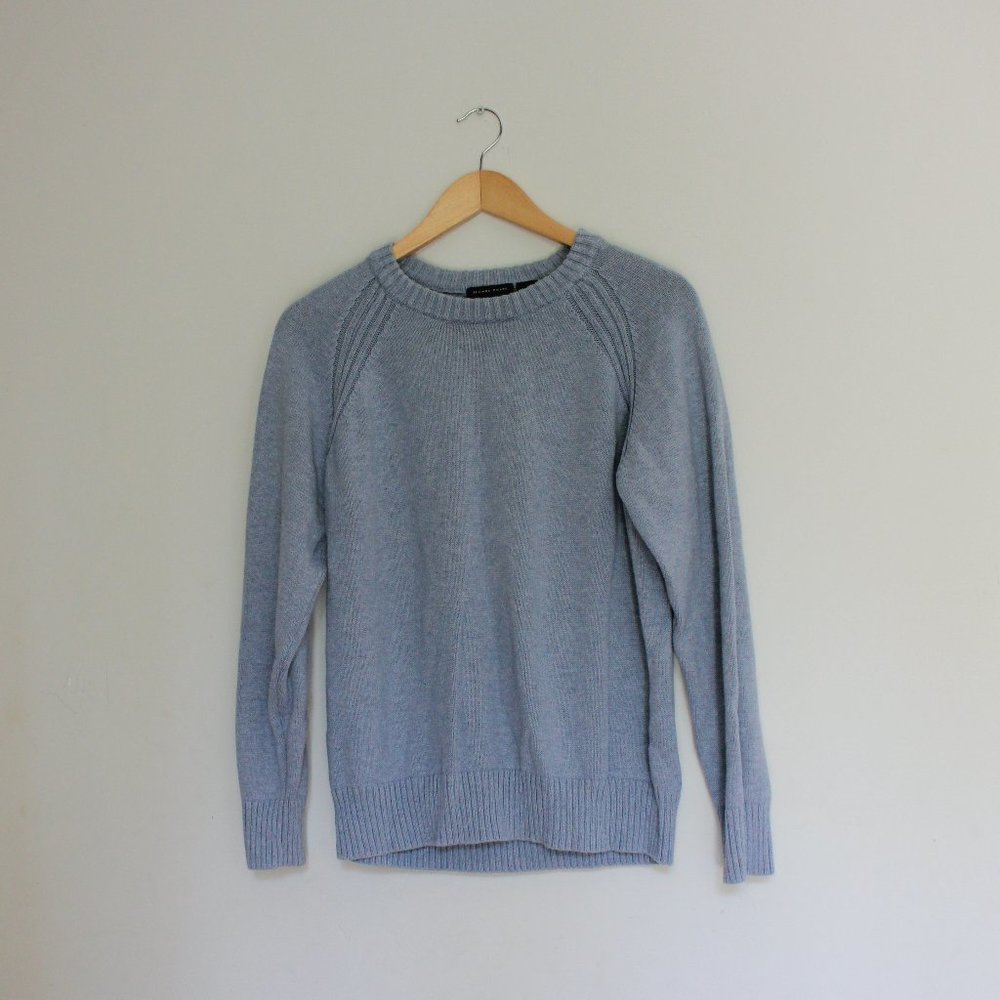 jeanne pierre blue sweater